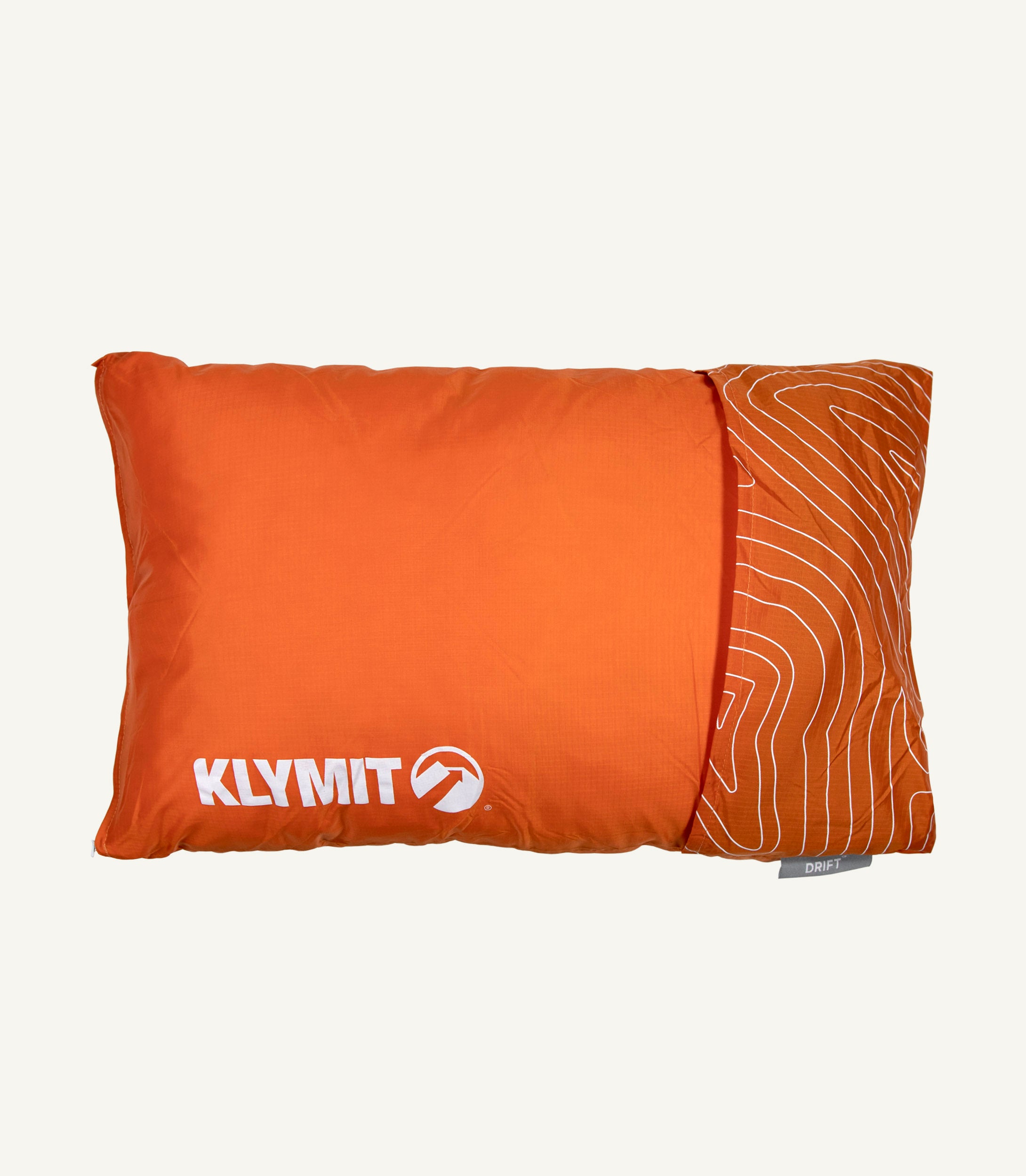camping kissen Drift-Pillow Campingkissen REG Orange – Klymit