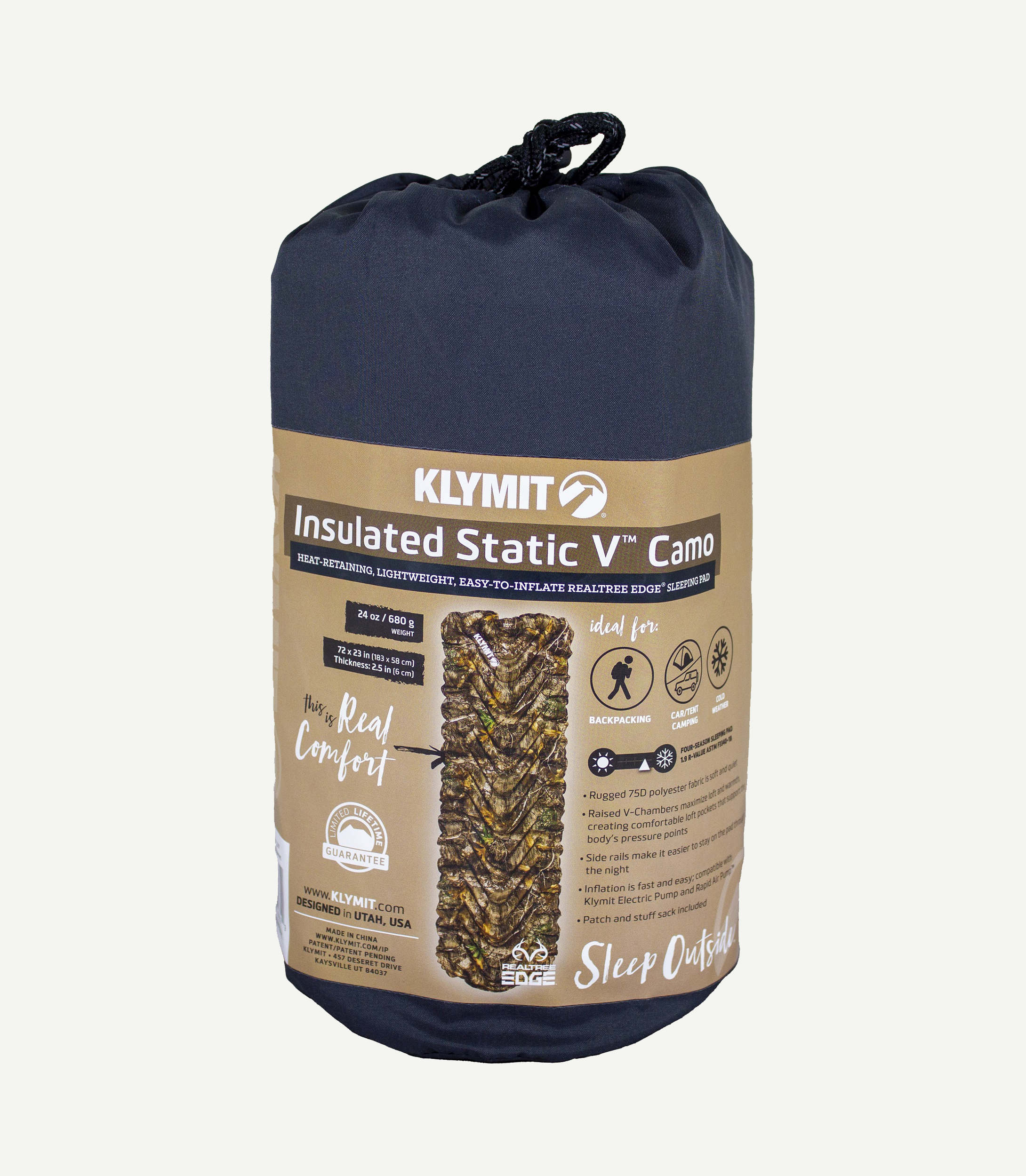 klymit insulated static v リアルツリー カモ Insulated Static klymit insulated static v リアルツリー カモ Insulated Static