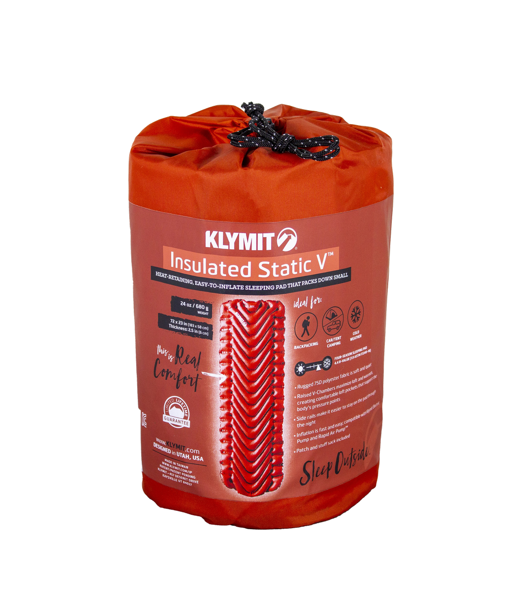 Insulated Static V™ Sleeping Pad Klymit