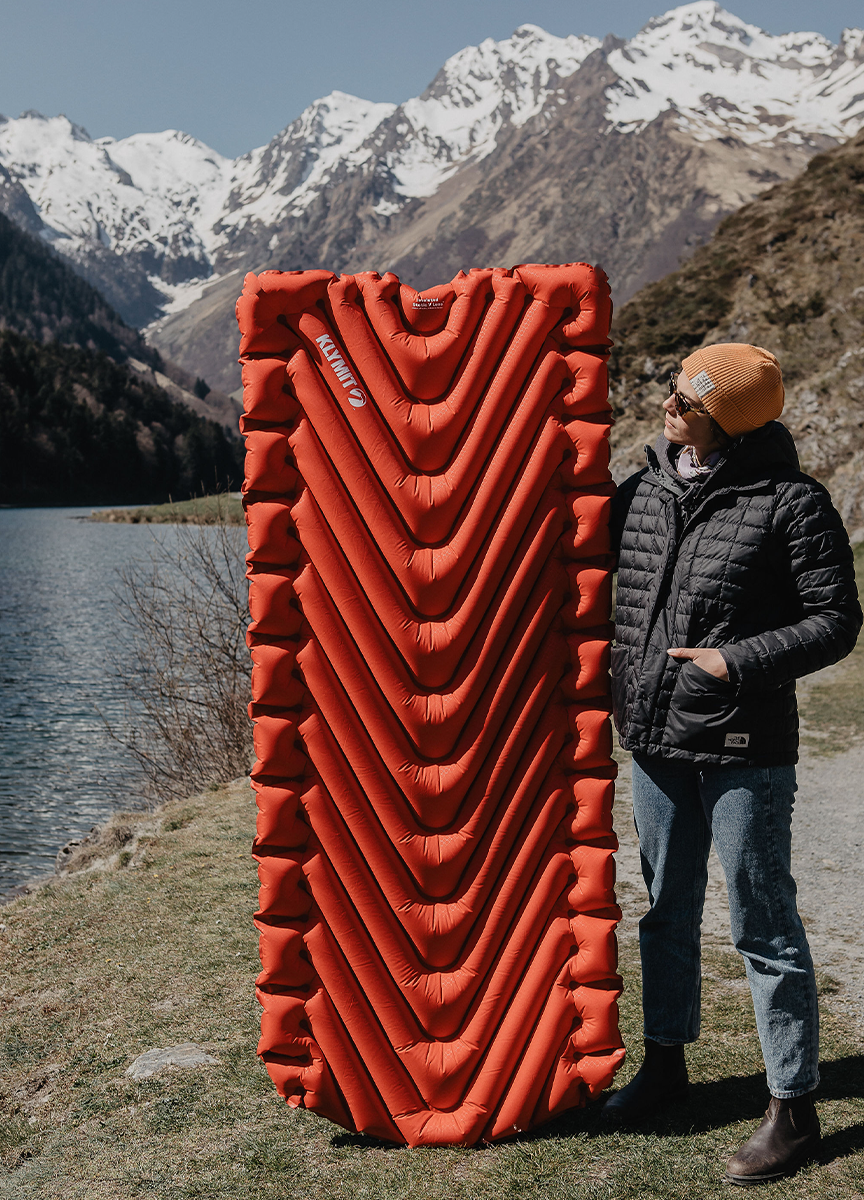 Insulated Static V Luxe™ Sleeping Pad – Klymit Insulated Static V Luxe™ Sleeping Pad – Klymit